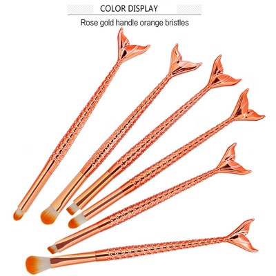

6Pcs10pcs Makeup Brushes Make Up Foundation Eyebrow Eyeliner Blush Cosmetic Concealer Brushes
