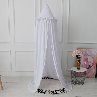 

Toponeto Baby Bed Canopy Bedcover Round Mosquito Net Curtain Bedd