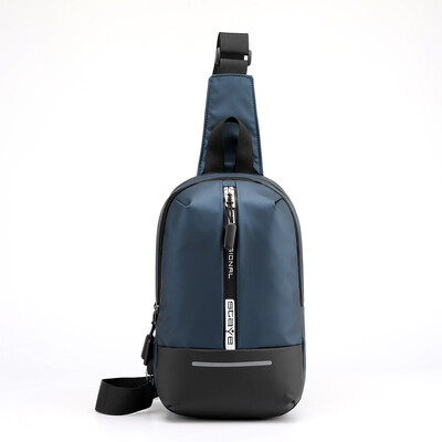 

Tailored New Mens Chest Bag Fashion Reflective Strip Sports Travel Bag