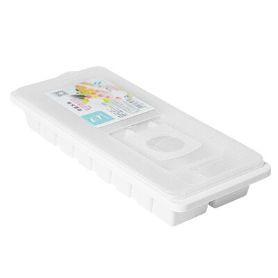 

JPGIF Cavity Ice Cube Tray Box With Lid Cover Drink Jelly Freezer Mold Mould Maker BU