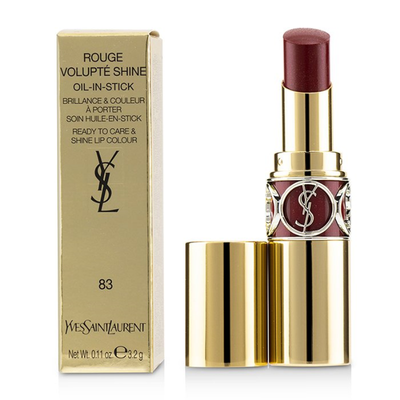 

YVES SAINT LAURENT - Rouge Volupte Shine - 83 Rouge Cape 32g011oz