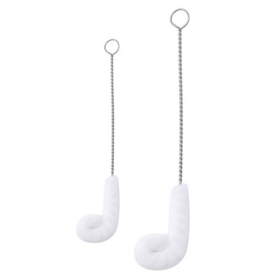 

Shape Bottle Cleaning Brushes with Microfiber Plush Head Care Baby Milk Bottle Brush Bottle Cleaner For Handle Kitchen Tools