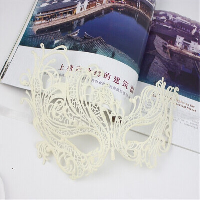 

Siaonvr Masquerade Lace Mask Catwoman Halloween Cutout Prom Party Mask Accessories HOT