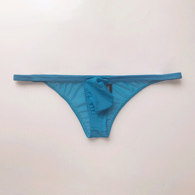 

Men Sexy Low Rise Thong T-Back Breathable Elastic Briefs G-String Underwear