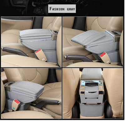 

Vtear For LADA XRAY 2015-2018 armrest box central Store content box products interior Armrest Storage cup car-styling accessories