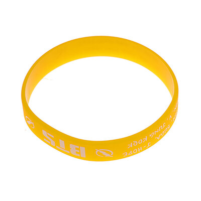 

Kpop BTS Jelly Luminous Silicone Letter Print Bracelet Pair Bracelet Sport Wrist Belt Star Same Style Bracelet Hot Gift