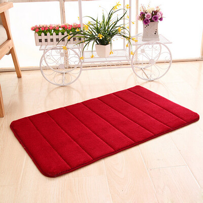 

Toponeto Memory Foam Mat Absorbent Slip-resistant Pad Bathroom Shower Bath Mats