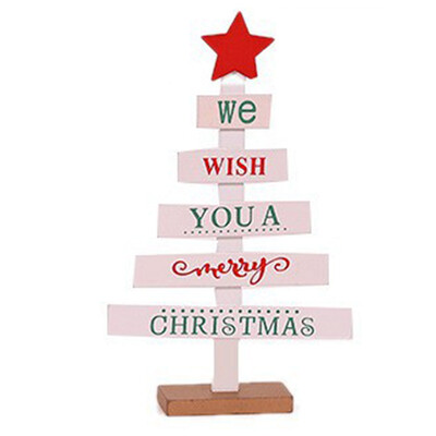 

Merry Christmas Tree Desk Table Decor Xmas Tree Ornaments Christmas Decoration Happy New Year Home Decor
