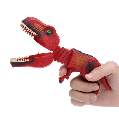 

Tailored Dinosaur Animal Figures Grabber Claw Game Snapper Pick Up Claw Novelty Kids Gift