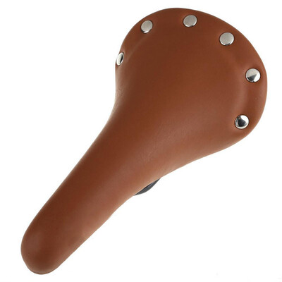 

Durable Vintage Bike Saddle Comfort Bicycle Bike Cycling Seat Rivet Cushion