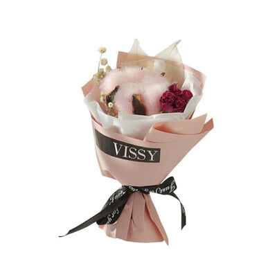 

In-car Dried Flowers Wrapped with Paper Arts&Crafts Mini Bouquet Gift Box Christmas Party Wedding Decoration