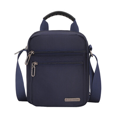 

Tailored Men Fashion Pocket Solid Unisex Shoulder Handbag Casual Bag Waterproof Bag