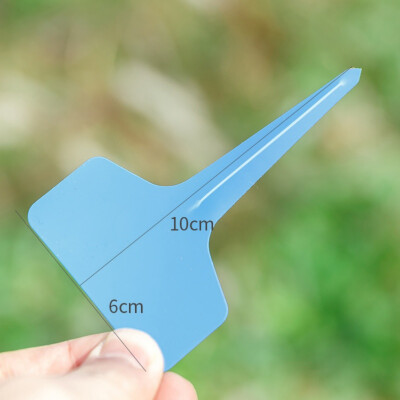 

100pcs Tags for Gardening Plant T shape Waterproof Tags Flower Vegetable Planting Label Tools garden tray Lids