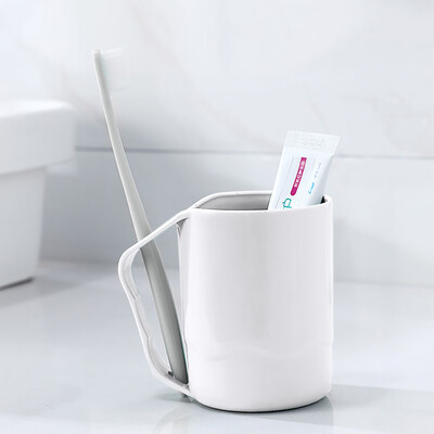 

〖Follure〗Creative Mug Wheat Straw Mate Environmental Plastic Teeth Cup