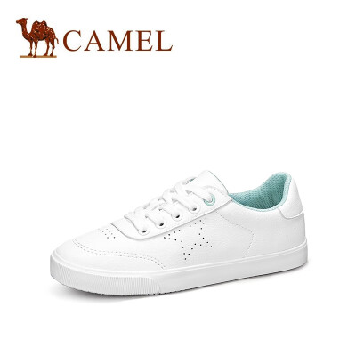 

Camel CAMEL ladies simple fresh star shaped small round head white shoes A91278601 white purple 39