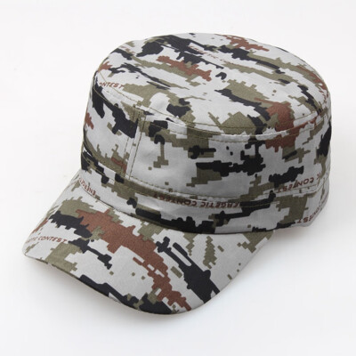 

Beechfield ARMY CAP Plain & Camo Men Women Military Cadet Combat Cap Hunting