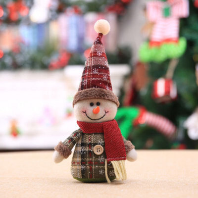 

Christmas Children GiftsTree Cartoon Decorations Doll Doll Christmas Tree Cloth Ornaments