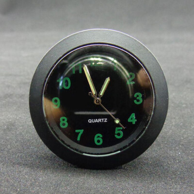 

Mini Car Clock Interior Luminous Electronic Quartz Watch Ornaments Decor W Clip