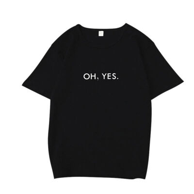 

1pcs Summer Casual Loose Short Sleeve T-Shirts Fashion O Neck Letter Print Tops