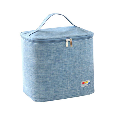 

Toponeto AISHIQI Thermal Insulated Lunch Box Tote Cooler Bag Bento Pouch Lunch Container