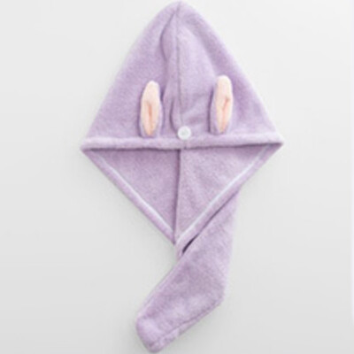 

Cartoon Rabbit Strong Water Absorbing Microfiber Dry Hair Towel Wrap Bathing Shower Cap Dry Towel