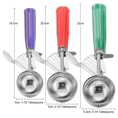 

Ball Maker Ice Cream Scoop Ice Cube Frozen Cookie Dough Meat Balls Rice Dishes Ice Cream Spoon Kitchen Tools
