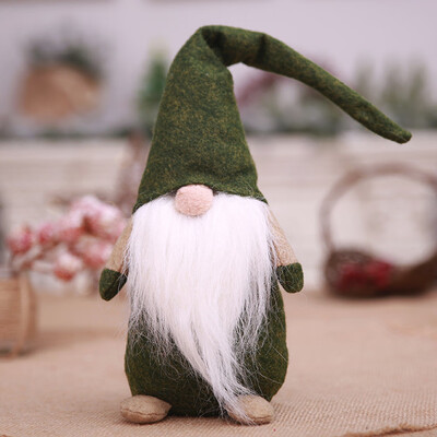 

〖Follure〗Handmade Santa Cloth Doll Birthday Present For Home Christmas Holiday Decoration