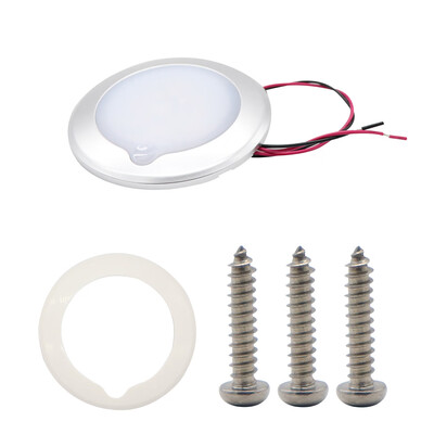

Car Ceiling Light Brightness Adjustable Touch Control IP67 Waterproof RVs Dome Lamp Round Light