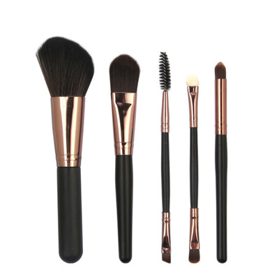 

5Pcs Double Ended Eyeshadow Eyebrow Foundation Slanted Brush Cosmetic Tool Set