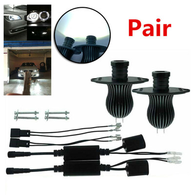 

For BMW E90 E91 LCI 09-11 2X 2400lm LED White Angel Eyes Ring Bulb Marker Part