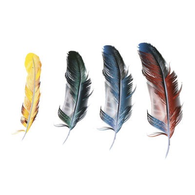 

2019 Feather Car Stickers Auot Products Car DIY Personalized Feathers Stickers Scratches Decorative Car Stickers