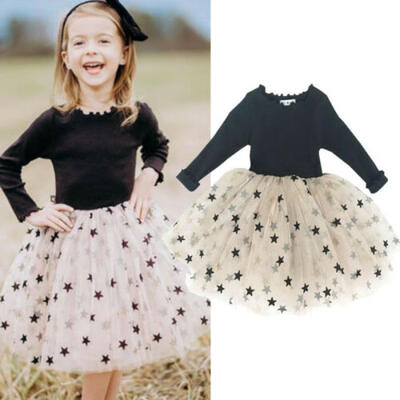 

Kids Baby Girls Pageant Lace Party Tutu Dress Princess Dresses Wedding Clothes