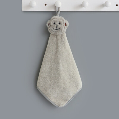 

gulinkaituozhe 1 pc Towel coral fleece soft&comfortable towel squirting towel cute cartoon shape