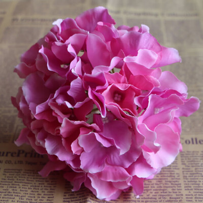 

New 1 Bunch Flores Artificial Silk Flower Bouquet Wedding Party Home Decoration Floral Hydrangea Flores Artificiales