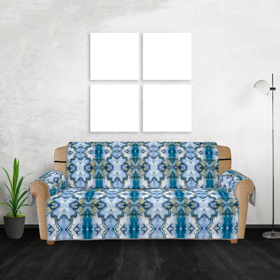 

Toponeto Anti-Slip Quilted Sofa Couch Cover Chair Pet Dog Kids Mat Furniture Protector