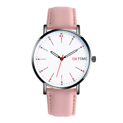 

Fashion Ultra Simple Couple Quartz Watch Casual Elegant Unisex Analog Wristwatch