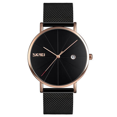 

SKMEI Men Fashion Watches Quartz Simple Stainless Steel Waterproof Casual Watch For Men 9183