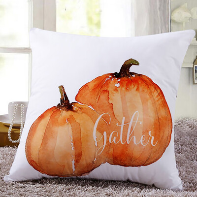 

Tailored 4PC Thanksgiving Cover Decor Pillow Case Sofa Waist Throw Cushion Cover BU