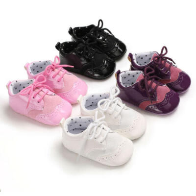 

Infant Newborn Baby Girl Princess Crib Shoes Soft Sole Anti-slip Prewalker Cute