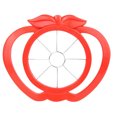 

JPGIF Kitchen Apple Slicer Cutter Pear Fruit Divider Tool Comfort Handle Peeler Green
