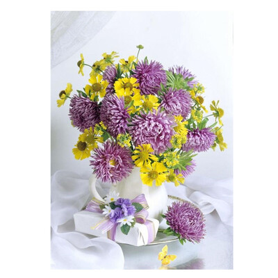 

Popular Flower Charm 5D Full Diamond Diamond Painting Room Decoration Art