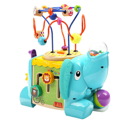 

Beaded Children Educational Toys Cartoon Circus Box Toy Baby Mathematics Enlightenment Supplies