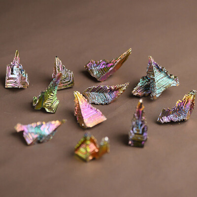 

Natural Antimony Crystal Stone Decoration Bismuth Metal DIY Jewelry Raw Materials Crystal Ore For Necklace Bracelet Art Craft