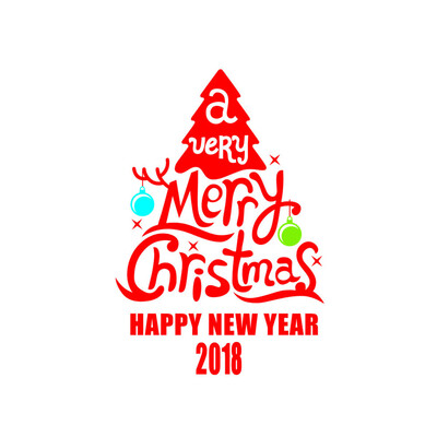 

Tailored New Year 2018 Merry Christmas Wall Sticker Home Shop Windows Decals Decor