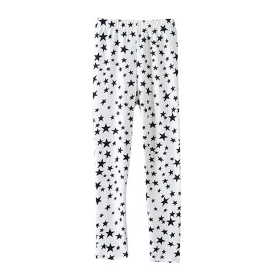 

New 2-13Y Children Girls Leggings Kids Butterfly Floral Flower Print Pants Girls Pants