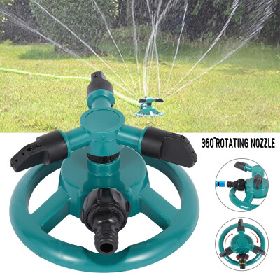 

1PC Outdoor 360° Fully Circle Rotating ABS Garden Pipe Irrigation System Watering Sprinkler