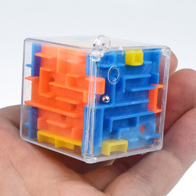 

〖Follure〗3D Cube Puzzle Maze Toy Hand Game Case Box Fun Brain Game Challenge Fidget Toys