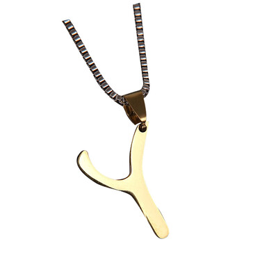 

A-Z 26 Letters Gold Colors Pendant Necklaces Women Choker Necklace Jewelry