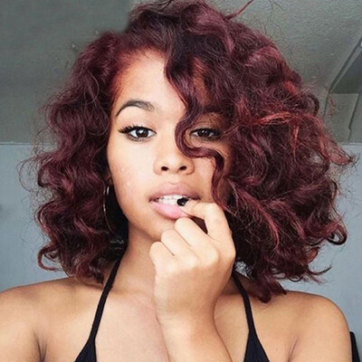 

Tailored Ladies fashion wig short Curly mixed Light blonde Natural Hair Womens Wigs