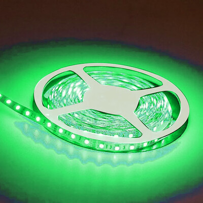 

〖Follure〗5M 3528 Waterproof LED Flexible Light Strip 12V with 300 SMD LED Green